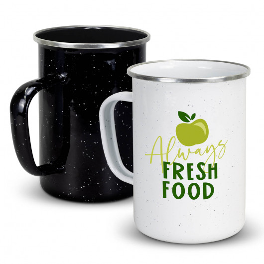Promotional Large Enamel Mugs
